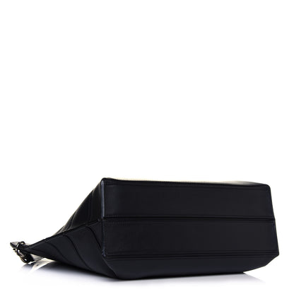 Loewe Calfskin Strip Shoulder Bag Black 5 of 11