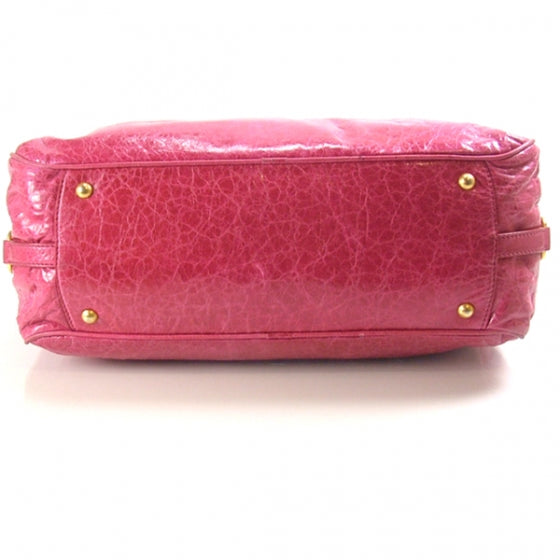 Miu Miu Nappa Charm Tote Peonia 5 of 12