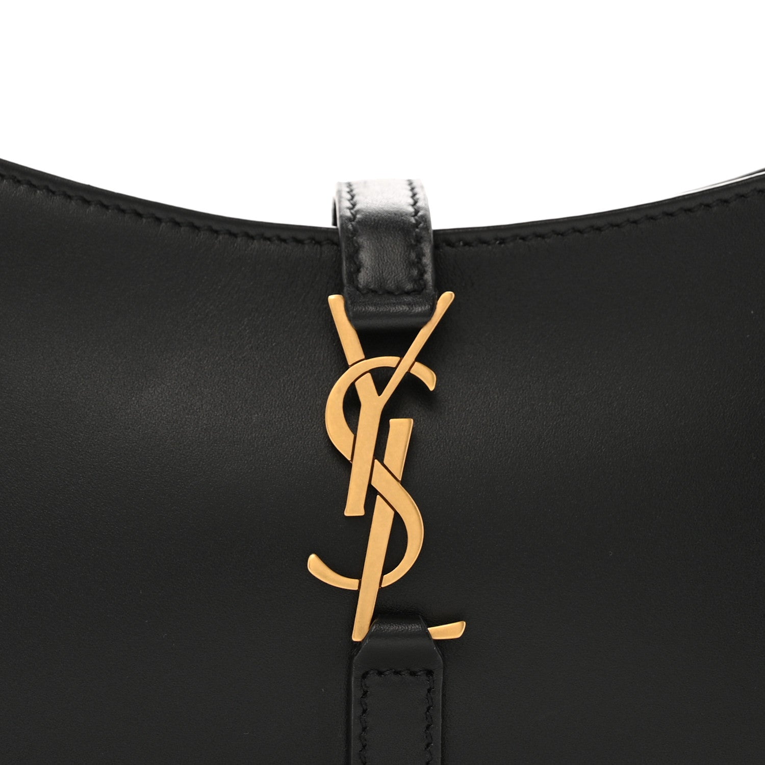 Saint Laurent Smooth Calfskin Le 5 A 7 Mini Hobo Black 8 of 11