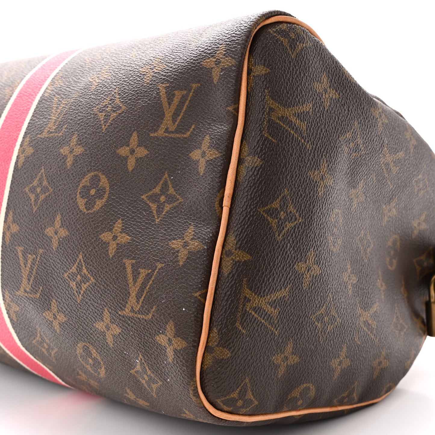 Monogram My LV Heritage Speedy 30 Fuchsia White