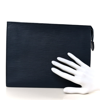 Louis Vuitton Epi Toiletry Pouch 26 Indigo 2 of 11