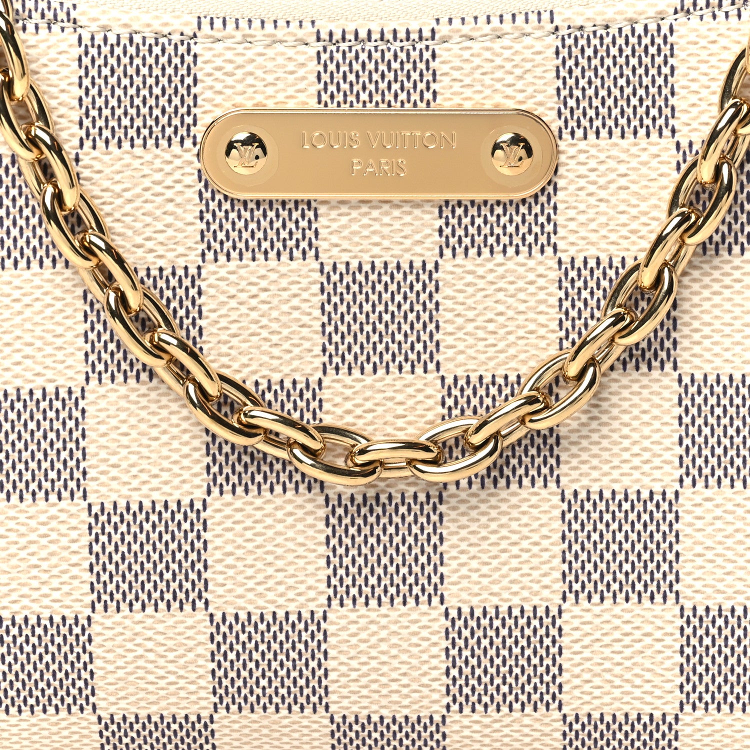 Louis Vuitton Damier Azur Liv Pochette 8 of 11