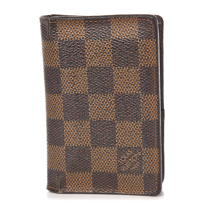Louis Vuitton Damier Ebene Pocket Organizer NM 1 of 14