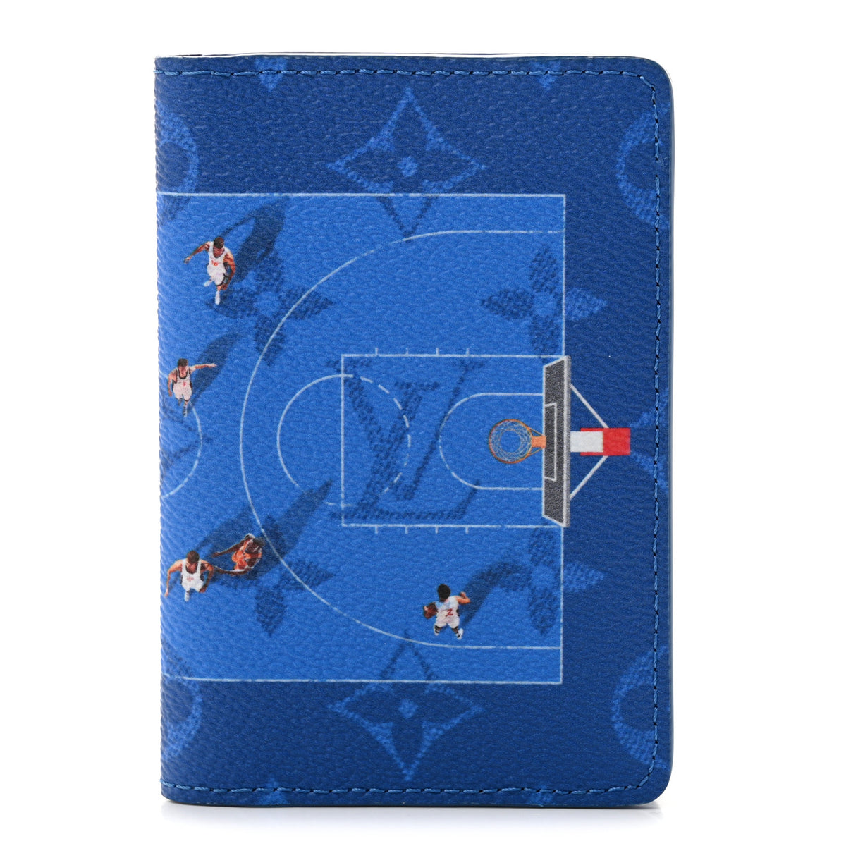 Monogram Heritage Pocket Organizer Basketball Blue