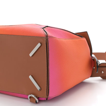 Loewe Calfskin Medium Puzzle Bag Orange Sunset 9 of 10