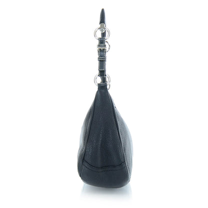Prada Leather Small Hobo Bag Nero Black 4 of 12
