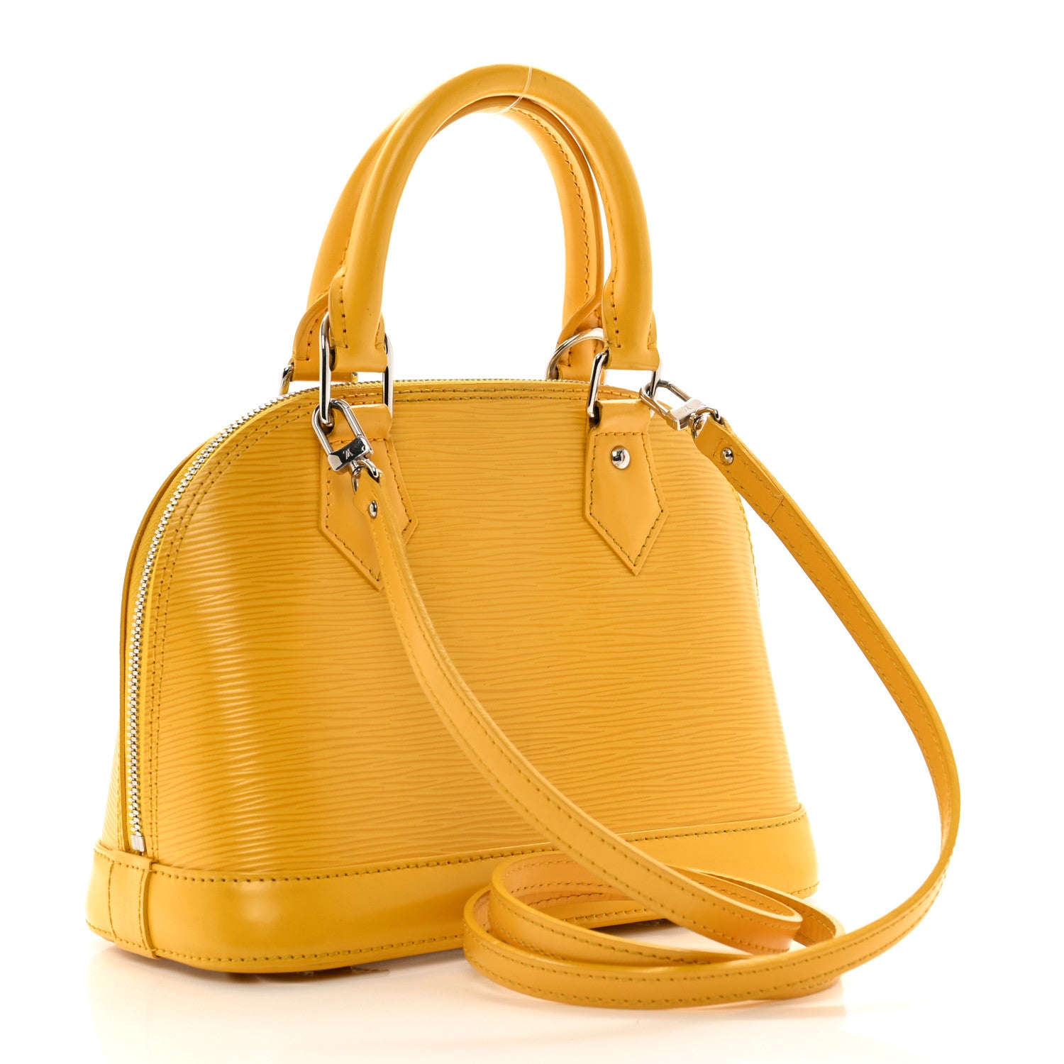 Louis Vuitton Epi Alma BB Citron 3 of 10
