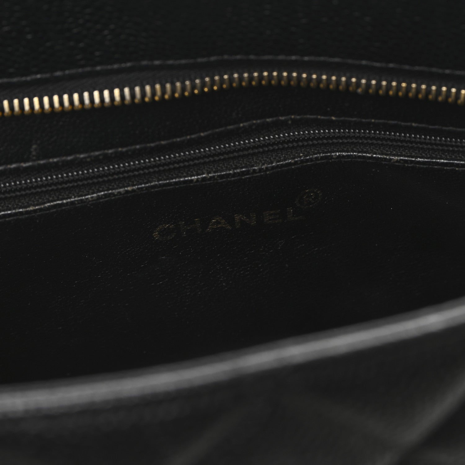 Chanel Caviar Quilted Medallion Tote Black 6 of 11