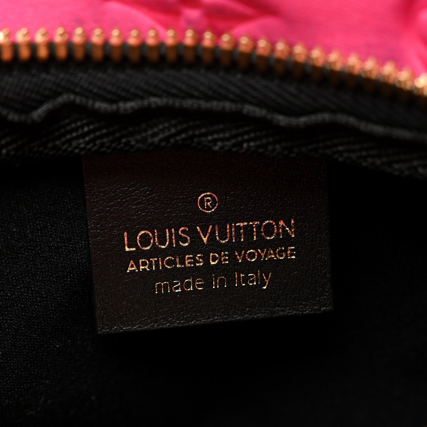 Louis Vuitton Monogram Scuba Clutch Pochette Fuchsia 6 of 8