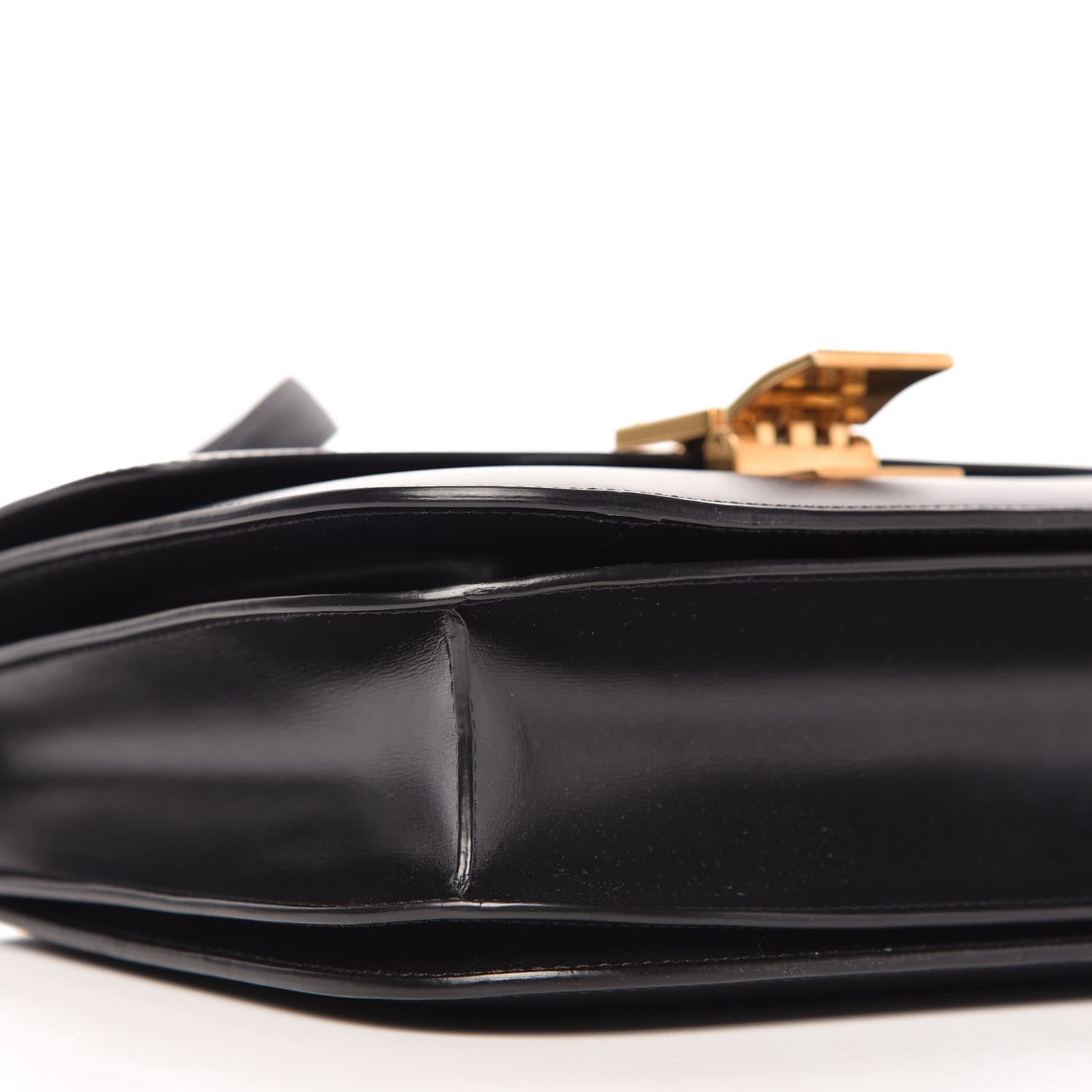 Celine Box Calfskin Medium Classic Box Flap Bag Black 6 of 10