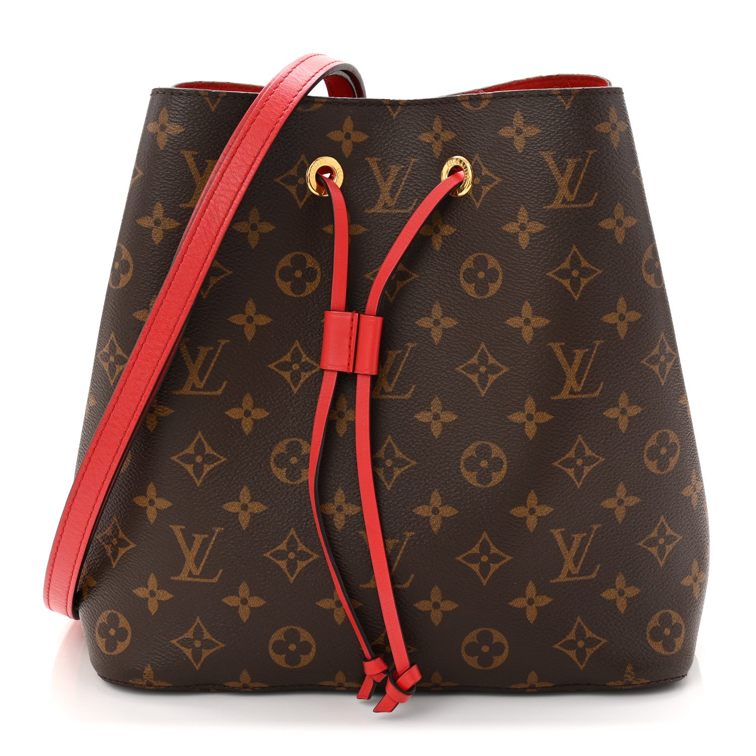 Louis Vuitton Monogram Neonoe MM Coquelicot 1 of 11