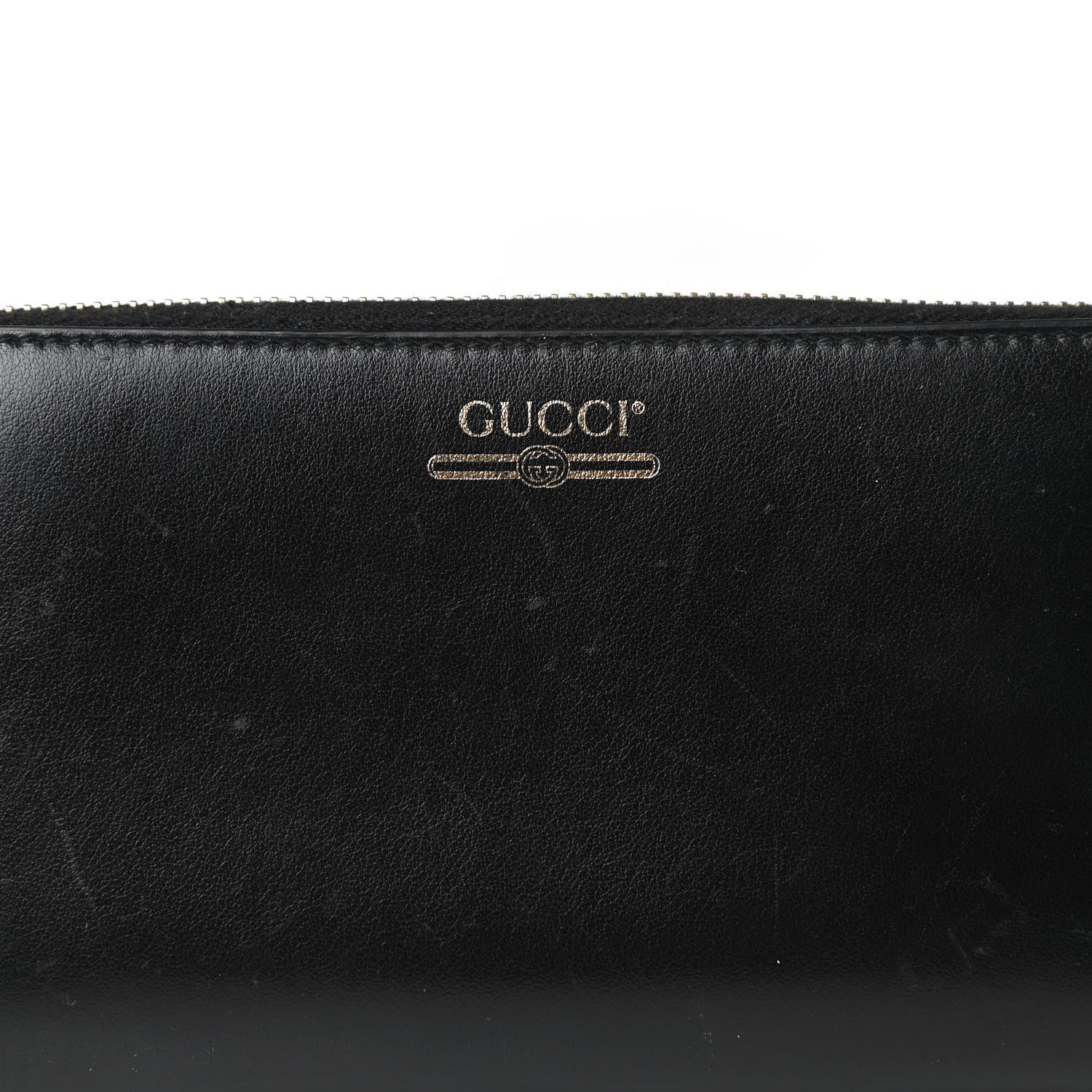 Gucci Smooth Calfskin Zip Around Wallet Black 10 of 10