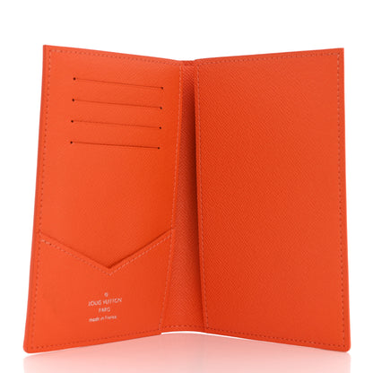 Louis Vuitton Taigarama Passport Cover Orange 5 of 6