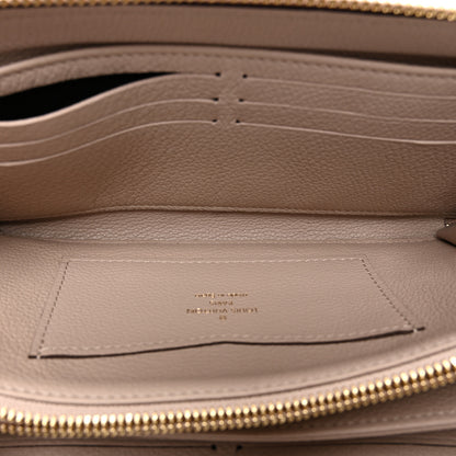 Louis Vuitton Calfskin Zippy Lockme Wallet Greige 5 of 6