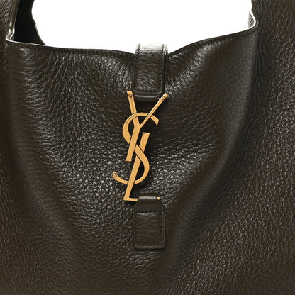 Saint Laurent Grained Deerskin Bea Tote Musk 7 of 9
