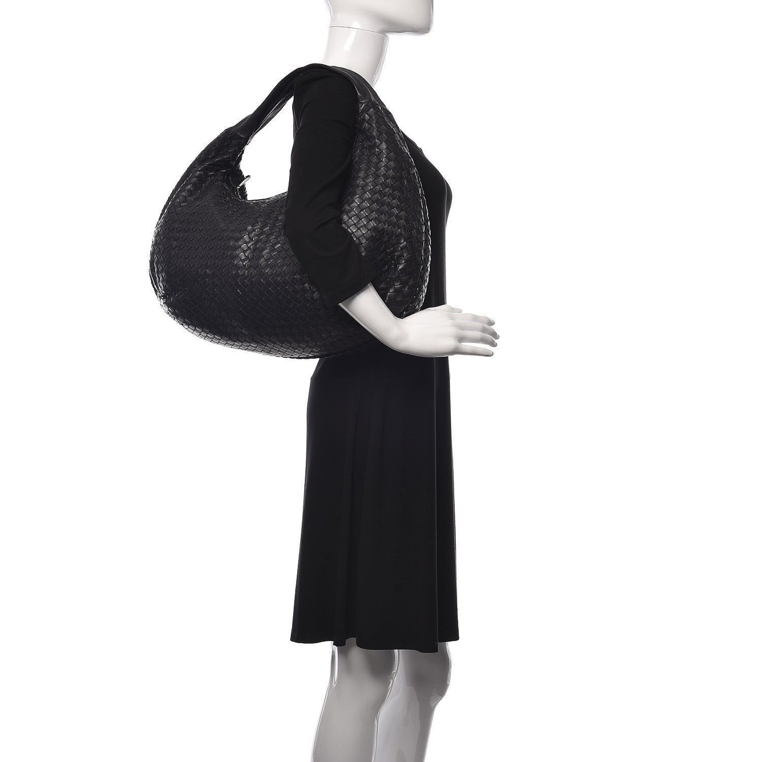 Bottega Veneta Nappa Intrecciato Large Belly Veneta Hobo Tourmaline 2 of 9