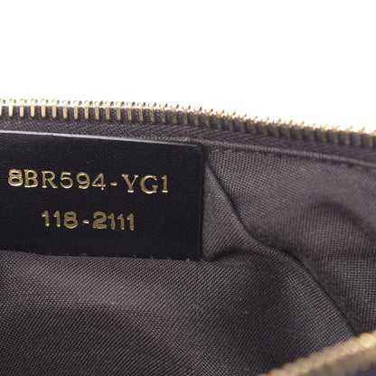 Fendi Zucchino Spalmati Forever Pochette Moro Black 7 of 10