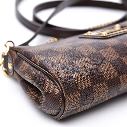 Louis Vuitton Damier Ebene Eva Clutch 9 of 10