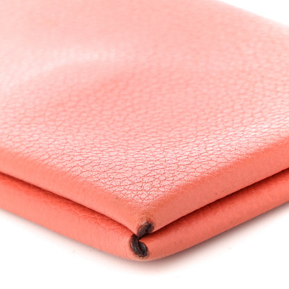 Hermes Evercolor Calvi Card Case Crevette 9 of 9