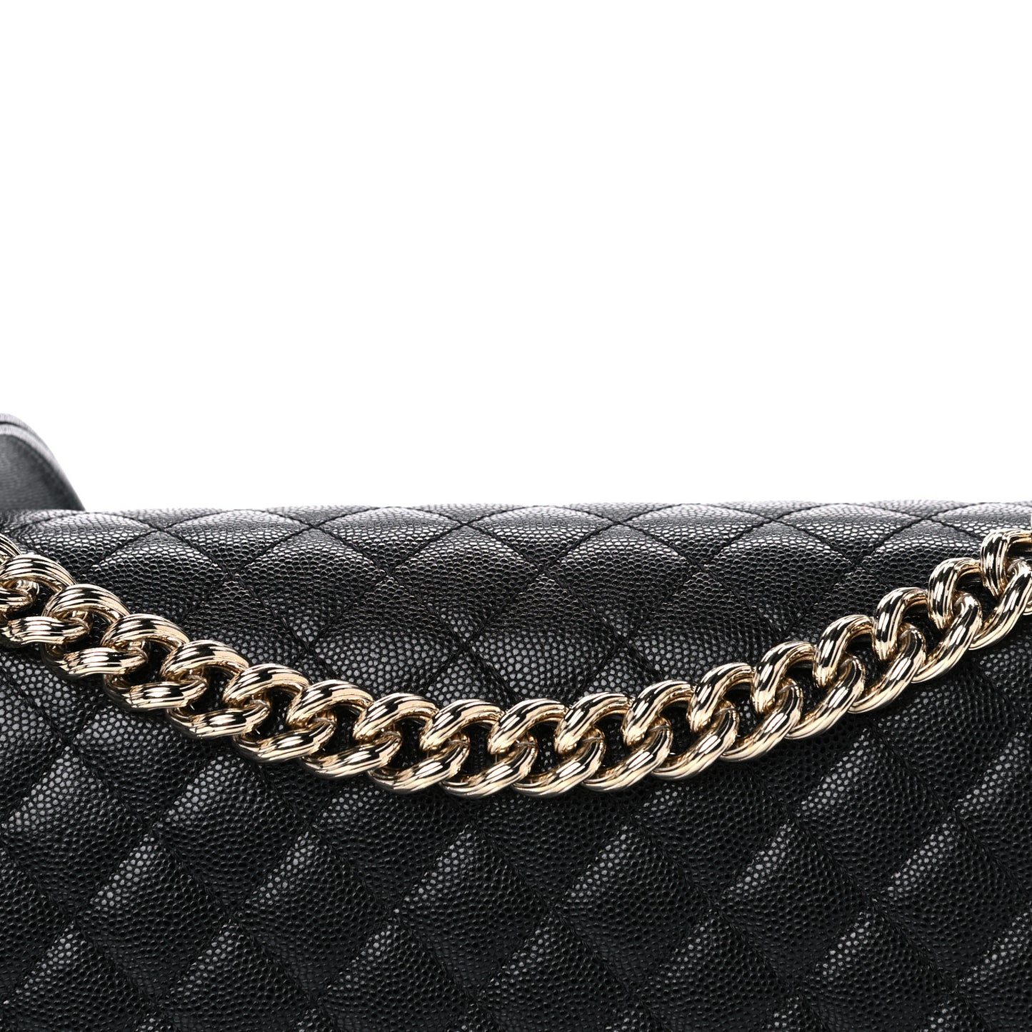 Caviar Quilted New Medium Boy Flap Black