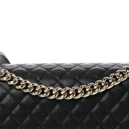 Chanel Caviar Quilted New Medium Boy Flap Black 8 of 13