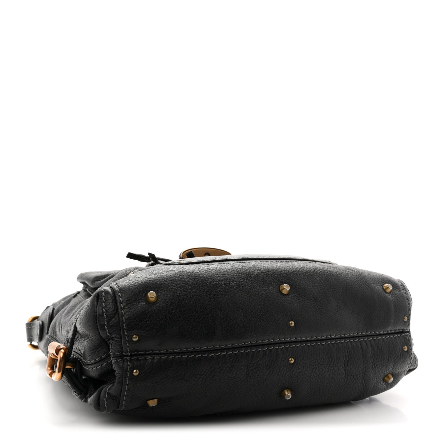 Calfskin Paddington Hobo Black