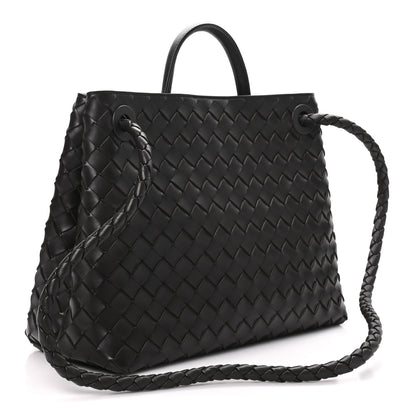 Bottega Veneta Nappa Intrecciato Medium Andiamo Shoulder Bag Fondant 3 of 9