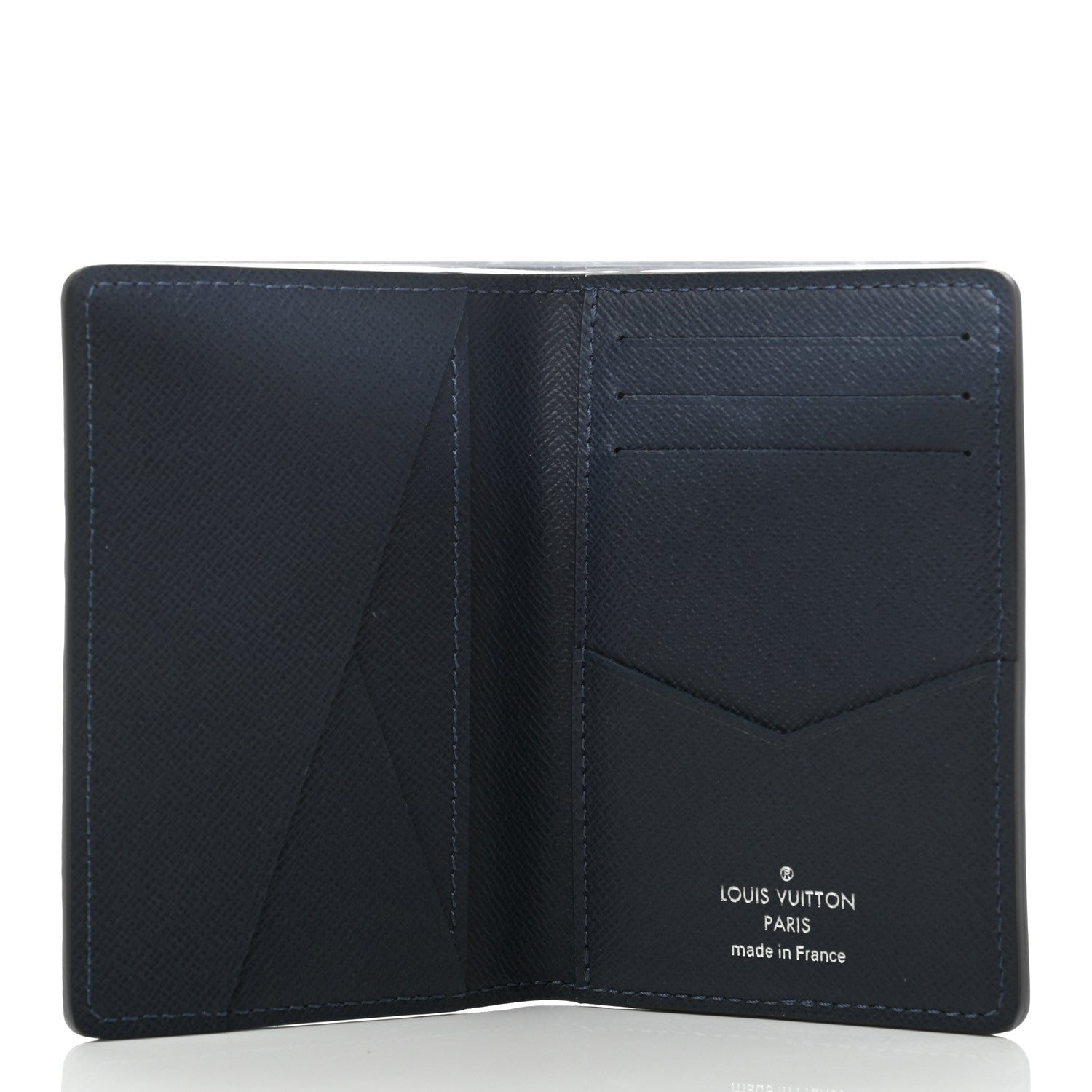 Louis Vuitton Epi Initials Pocket Organizer Blue Marine 5 of 7