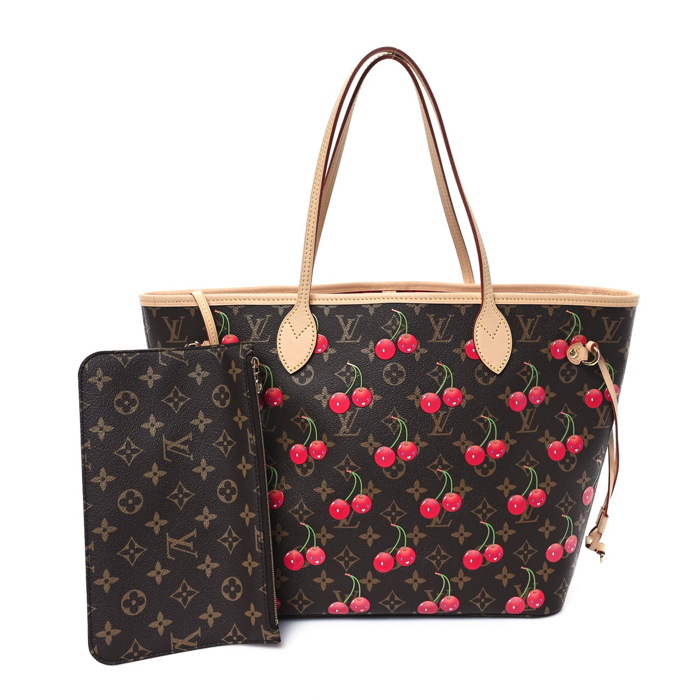 LV X TM Monogram Cerises Neverfull MM