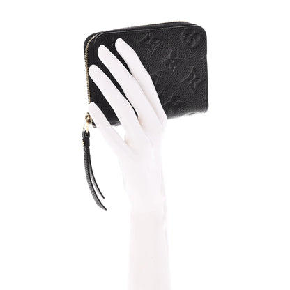 Louis Vuitton Empreinte Zippy Coin Purse Black 2 of 8