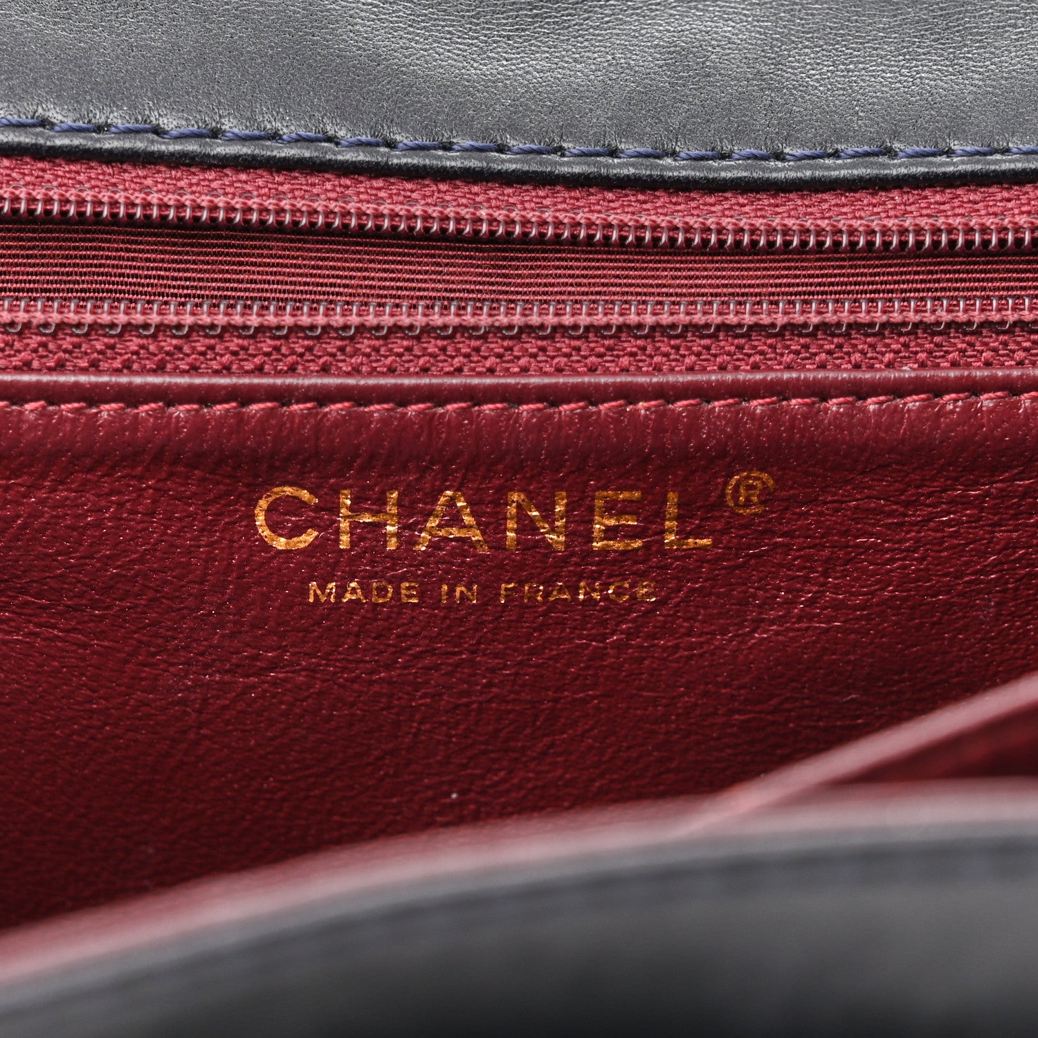 Chanel Patent Quilted Accordion Reissue 2.55 Flap Navy 6 of 13