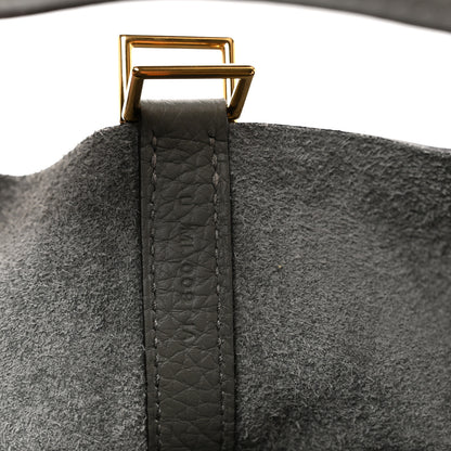 Hermes Taurillon Clemence Picotin Lock 18 PM Gris Meyer 7 of 11