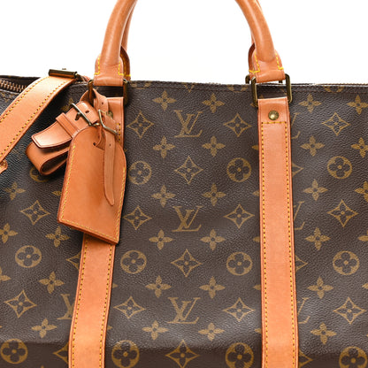 Louis Vuitton Monogram Keepall Bandouliere 55 7 of 9