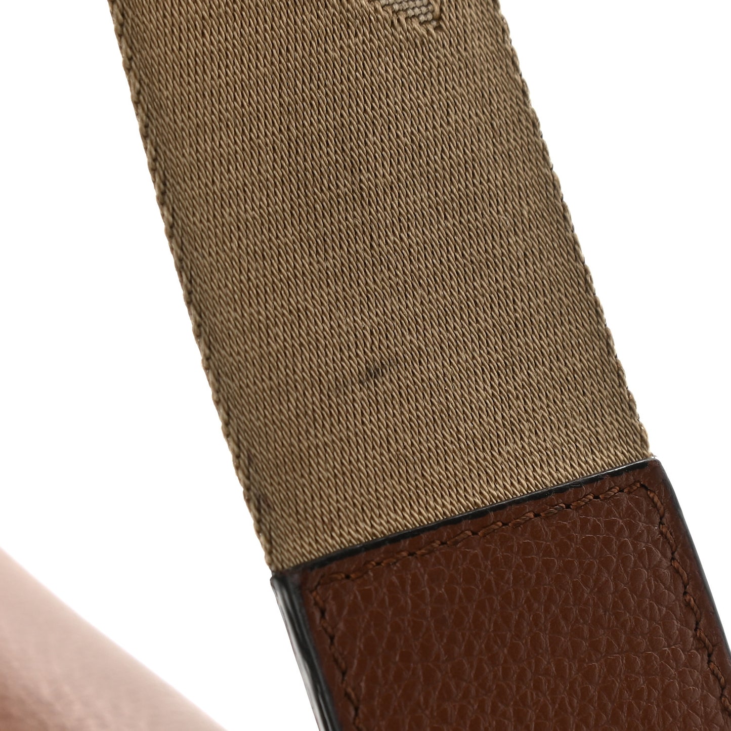 Calfskin Vintage Check Note Crossbody Bag Tan