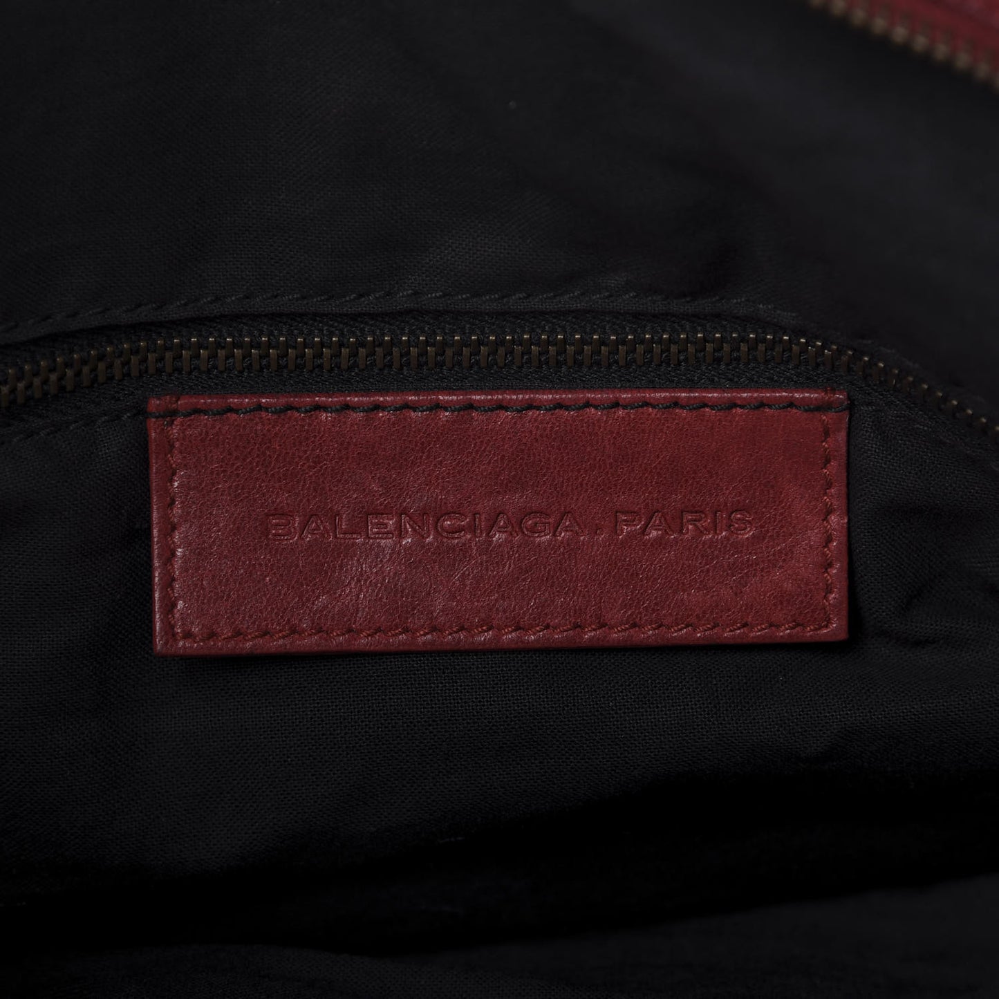 Chevre Classic Hardware Twiggy Rouge Grenat