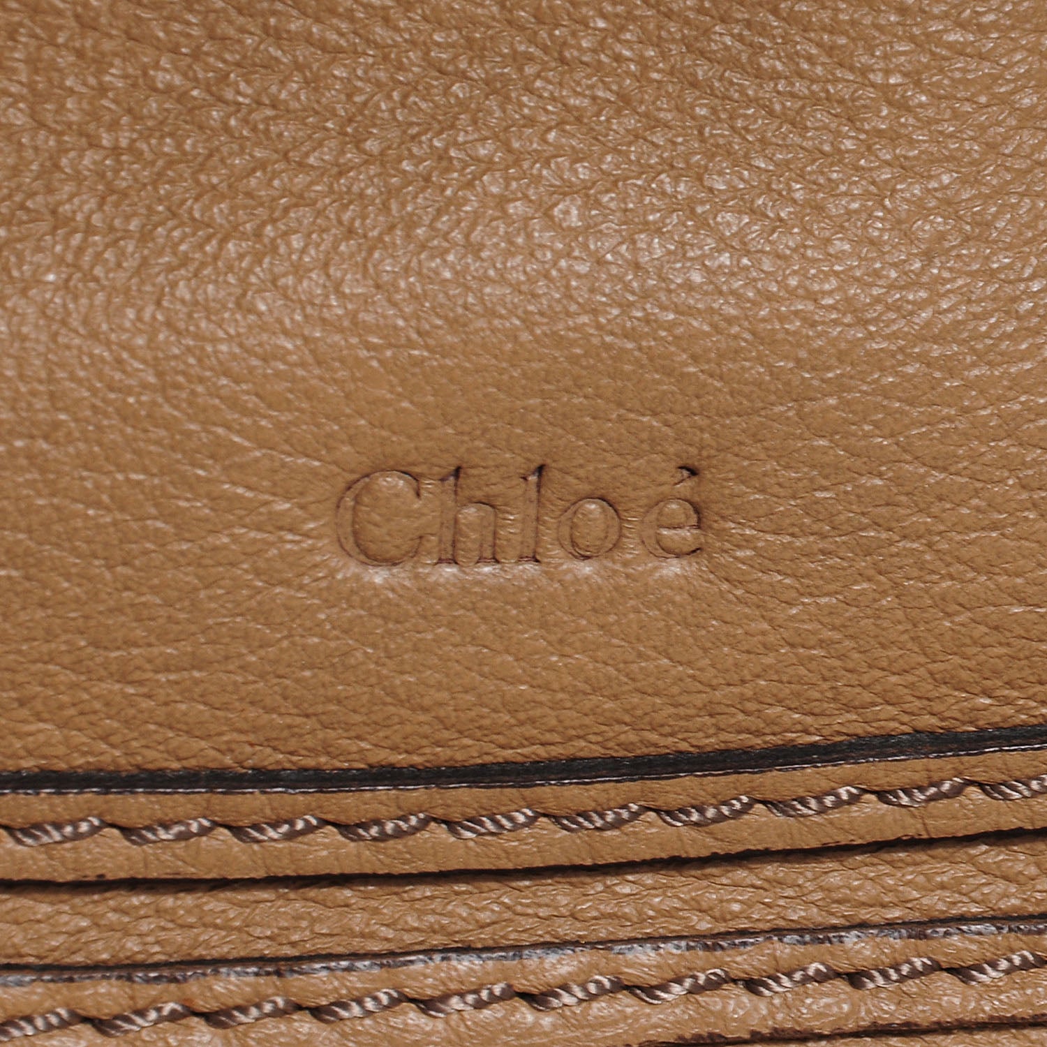 Chloe Calfskin Large Marcie Satchel Nut 9 of 13