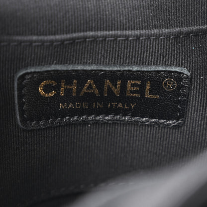 Chanel Lambskin Quilted Small Duma Drawstring Backpack Black 6 of 11