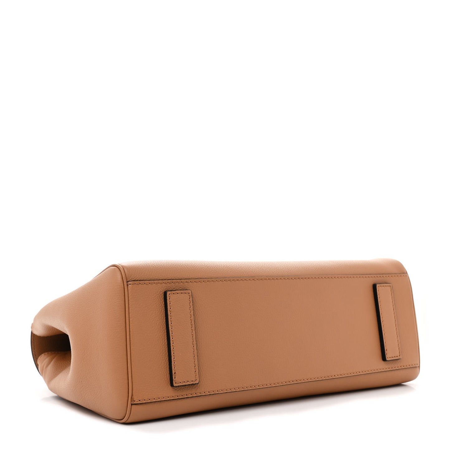 Grained Calfskin La Medusa Tote Caramel