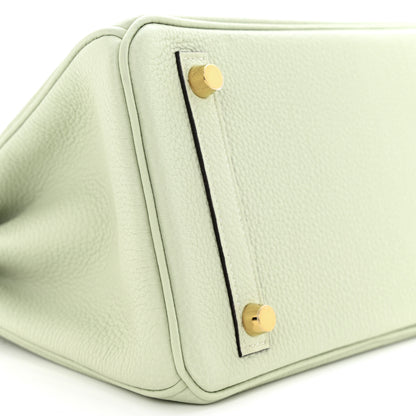 Hermes Togo Birkin 25 Gris Neve 9 of 15