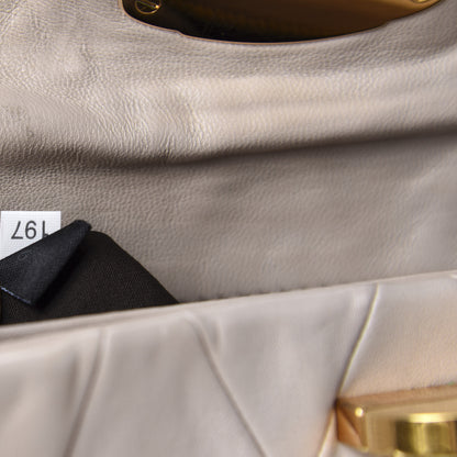 Miu Miu Nappa Quilted Studded Shoulder Bag Calce 15 of 18