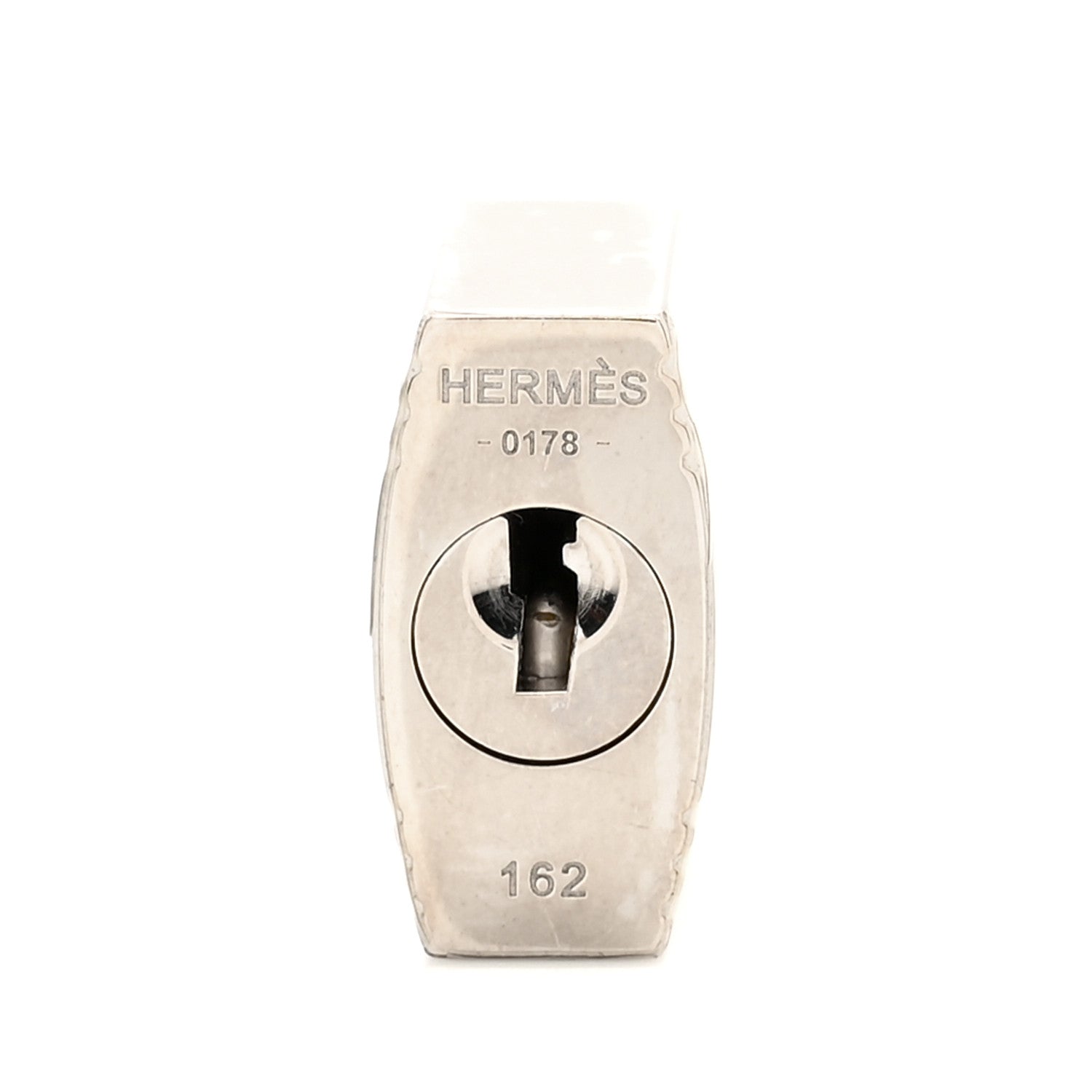 Hermes Epsom Lock and Key Clochette Set Rose Pourpre 4 of 4