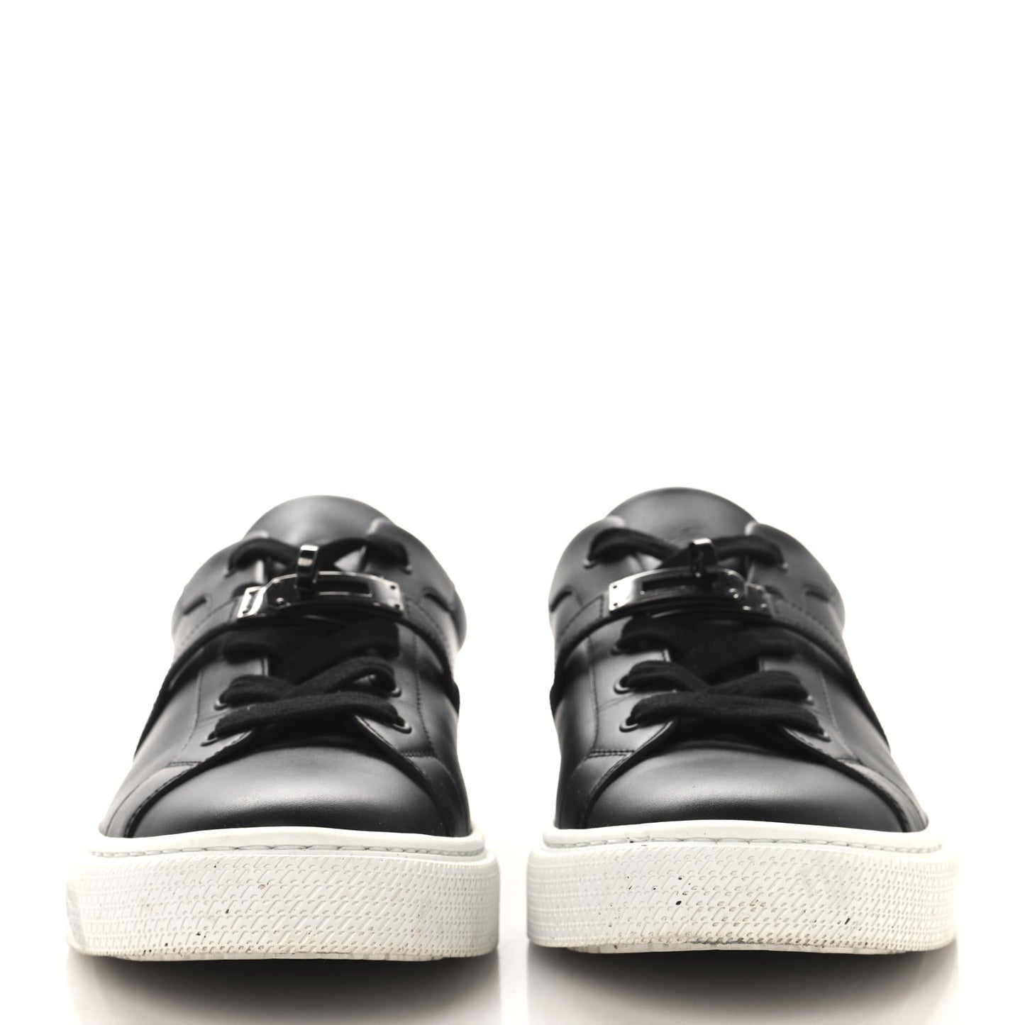 Calfskin Day Sneakers 41 Black