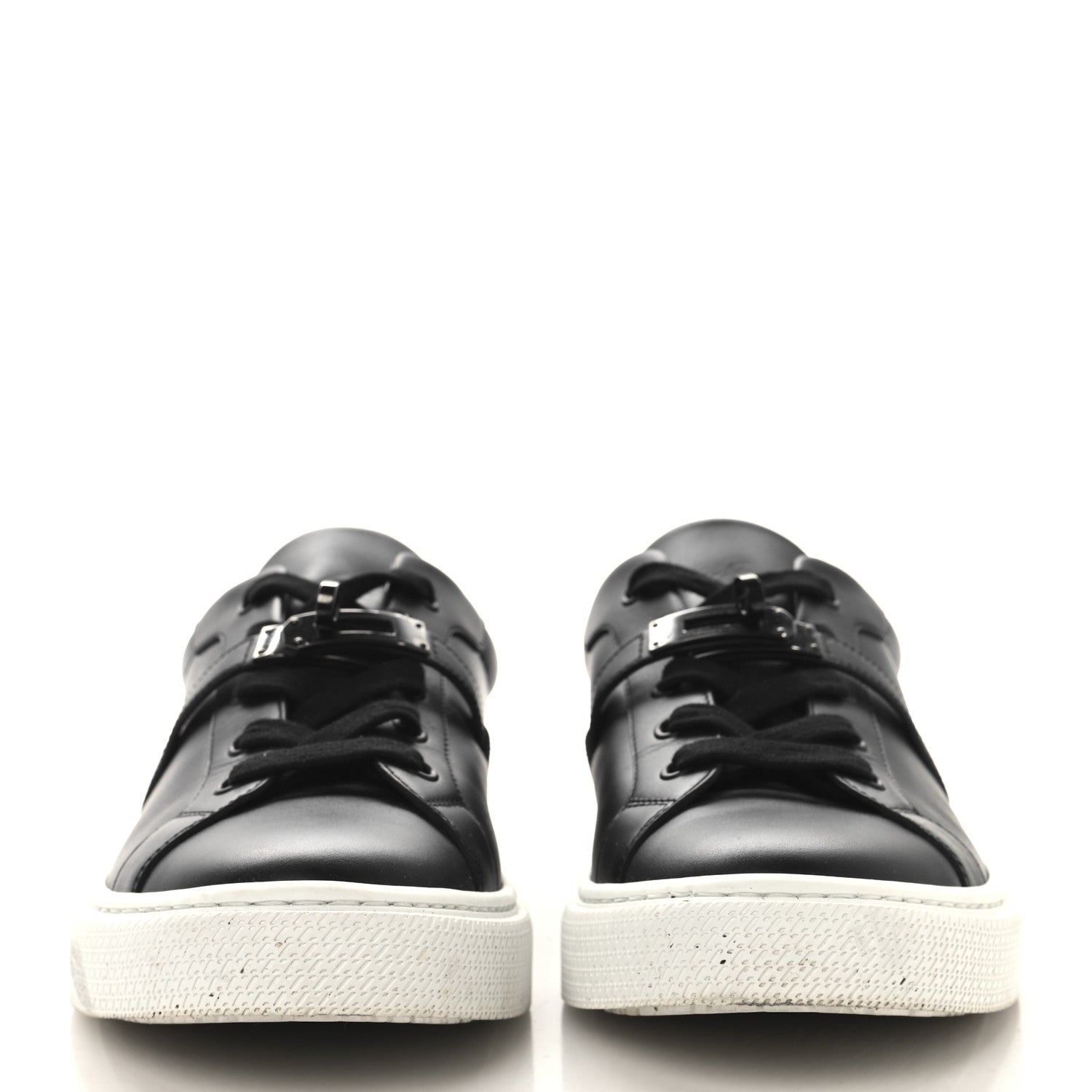 Hermes Calfskin Day Sneakers 41 Black 3 of 9