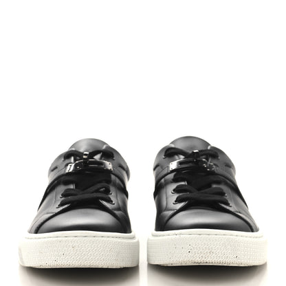Hermes Calfskin Day Sneakers 41 Black 3 of 9