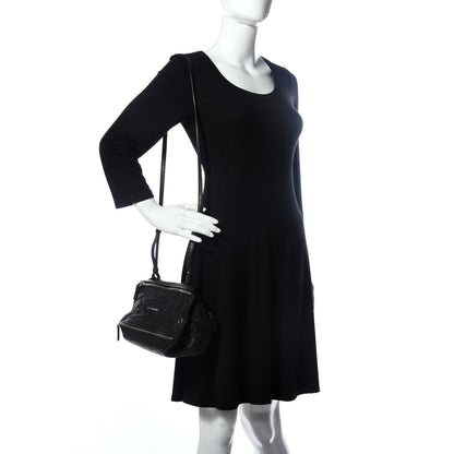 Givenchy Tumbled Sheepskin Mini Pandora Black 2 of 10