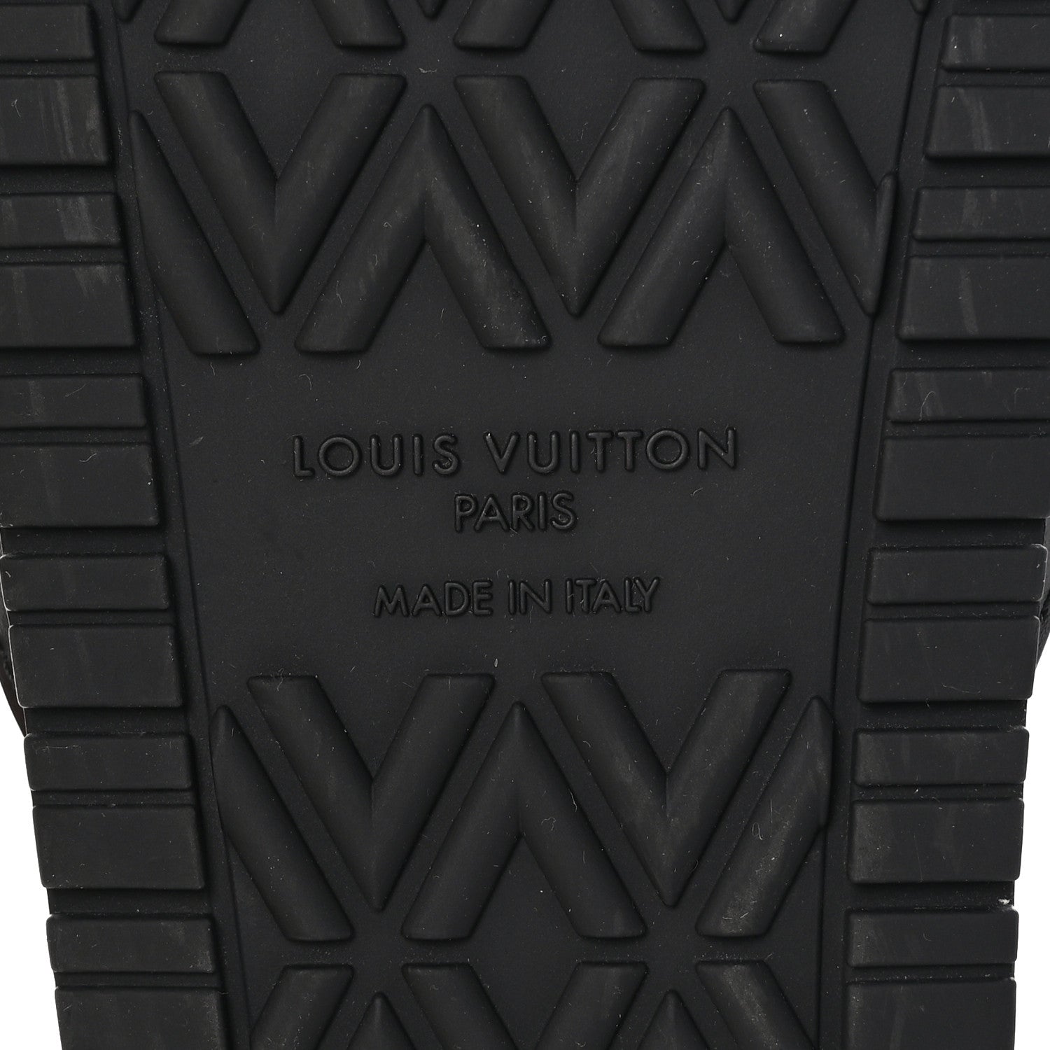 Louis Vuitton Calfskin LV Isola Flat Sandals 39 Black 8 of 9