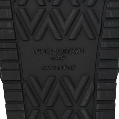 Louis Vuitton Calfskin LV Isola Flat Sandals 39 Black 8 of 9