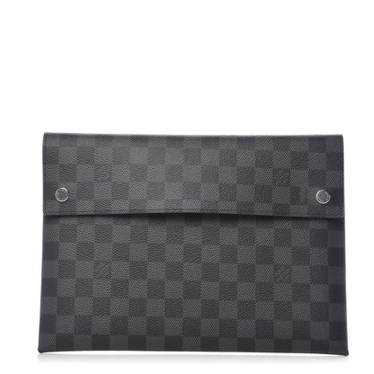 Louis Vuitton Damier Graphite Large Alpha Pochette 1 of 9