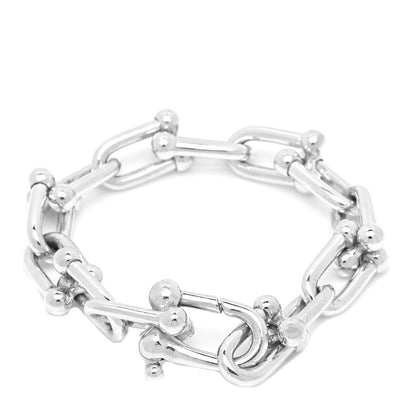 Tiffany Sterling Silver Large HardWear Link Bracelet 3 of 6