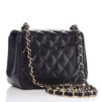 Chanel Caviar Quilted Mini Square Flap Black 3 of 10